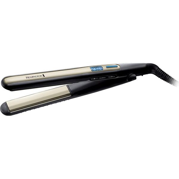 Remington S6500 Hair Styling Tool Straightening Iron Warm Black 2.5 M-image
