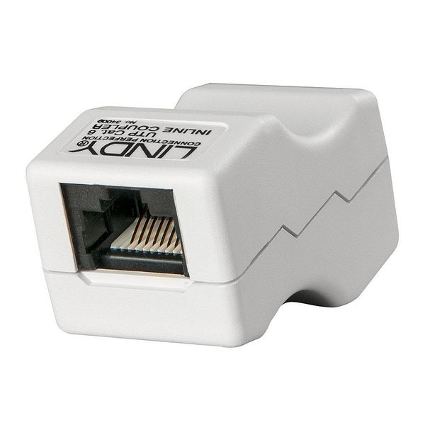 Lindy 34009 Doppio Accoppiatore RJ-45 Utp Cat. 6 Cat. 6 Non Schermato,-image