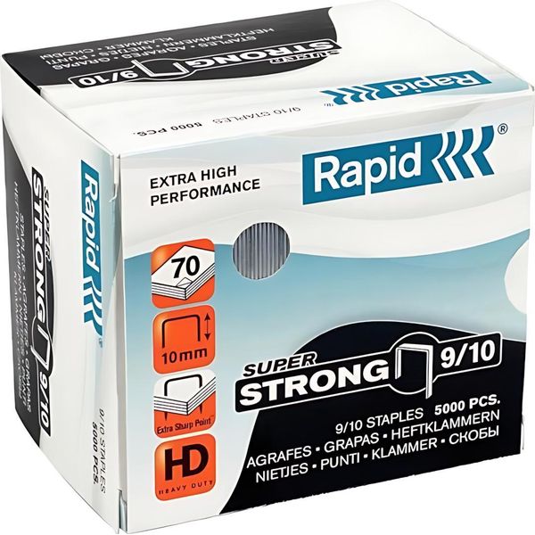 Rapid Heftklammern Super Strong 9/10, Galvanisiert-image