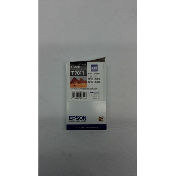 Epson T7011 - Formato Xxl - Nero - Originale - Blister - Cartuccia D'inchiostro - Per Workforce Pro WP-4015 Dn, WP-409-image