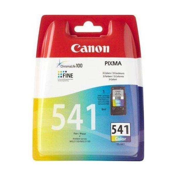 Canon CL-541 Cartuccia D'inchiostro 1 Pz Originale Ciano, Magenta, Giallo-image