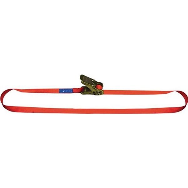 Cinghia Di Ancoraggio Dolezych Lunghezza 4M Larghezza 25Mm Con Mini Cricchetto 1000Kg / Dan Pezzo Unico, Blu - 16251000-4-image