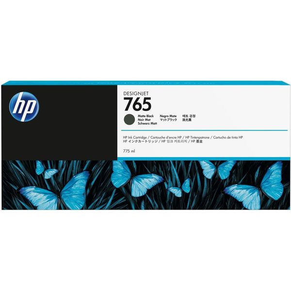 Hp 765 775 Ml Matte Black Designjet Ink Cartridge Cartuccia D'inchiostro 1 Pz Originale-image