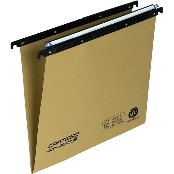 Bertesi 100/395-A1 Cartella Sospesa E Accessorio Cartoncino Marrone 25 Pz-image