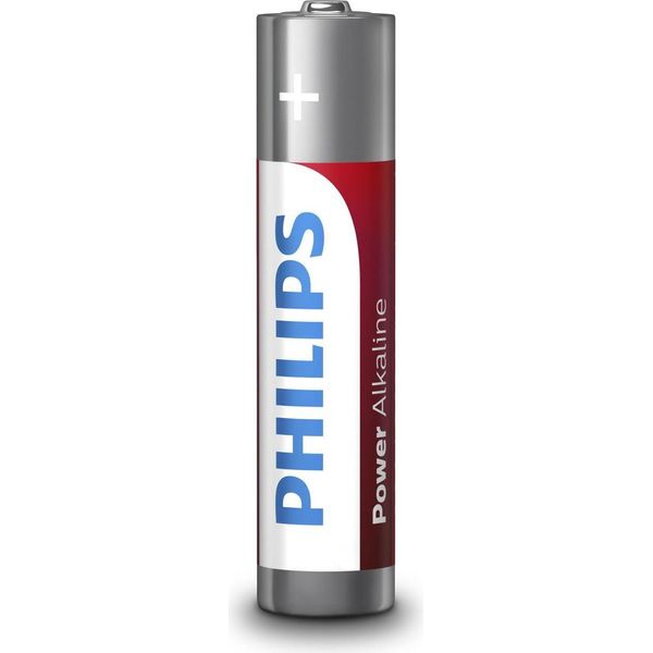 Philips Power Alkaline LR03P12W/10 Batteria Per Uso Domestico Batteria Monouso Mini Stilo Aaa Alcalino-image