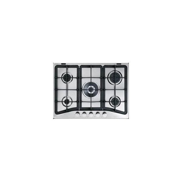 Delonghi If 57 Pro N Piano Cottura Acciaio Inox Da Incasso Gas 5 Fornelli-image