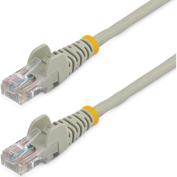 Startech.Com Cavo Di Rete Cat 5E - Cavo Patch Ethernet RJ45 Utp Grigio Da 3M Antigroviglio-image