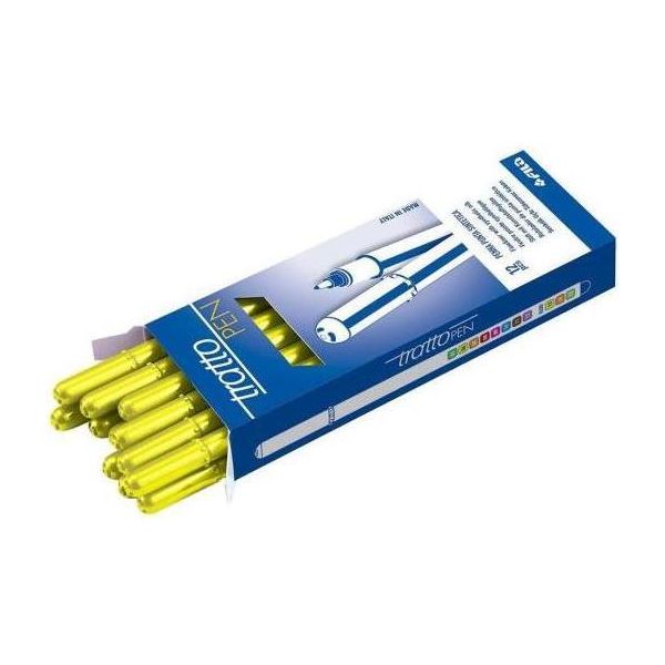 Tratto Pen Marcatore Giallo 12 Pz-image
