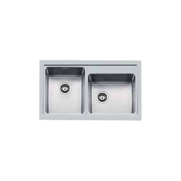 Foster 4385 050 Lavello Ad Incasso Rettangolare Acciaio Inox-image