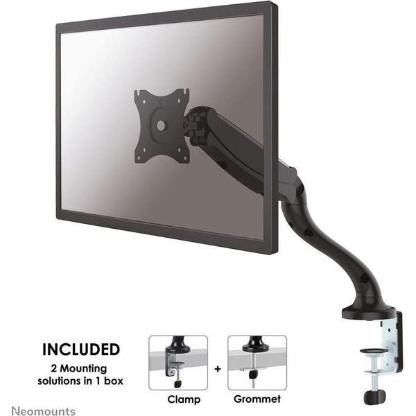 Neomounts NM-D500BLACK Supporto Da Tavolo Per Tv A Schermo Piatto 76,2 Cm (30") Nero"-image