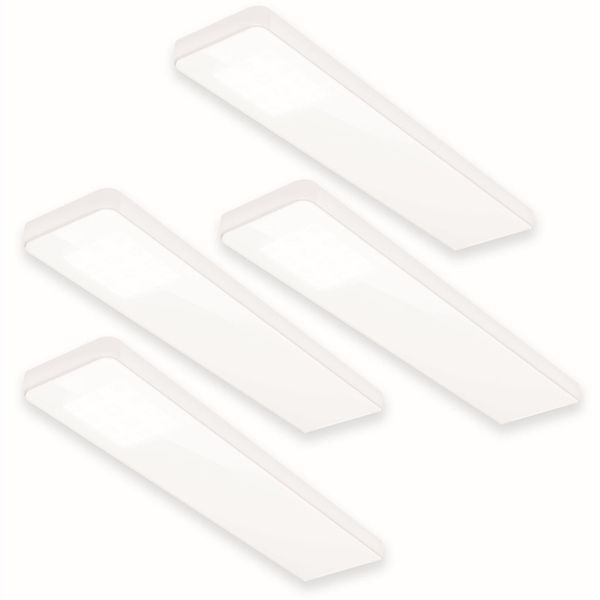 Lampada Led Sottopensile Da Cucina Key Panel, Set Di Luci 4X5 W Dimmerabile-image
