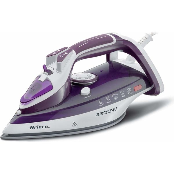 Ariete 6243/00 Ferro Da Stiro A Secco E A Vapore Piastra In Ceramica 2200 W Viola-image
