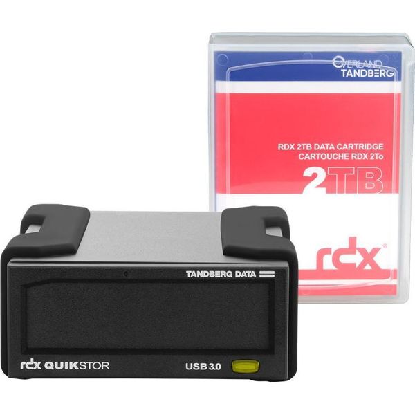 Overland-Tandberg 8865-RDX Dispositivo Di Archiviazione Di Backup Disco Di Archiviazione Cartuccia Rdx 2 Tb-image