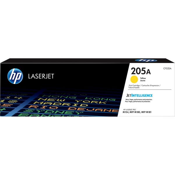 Hp 205A Yellow Original Laserjet Toner Cartridge (900 Pages)-image