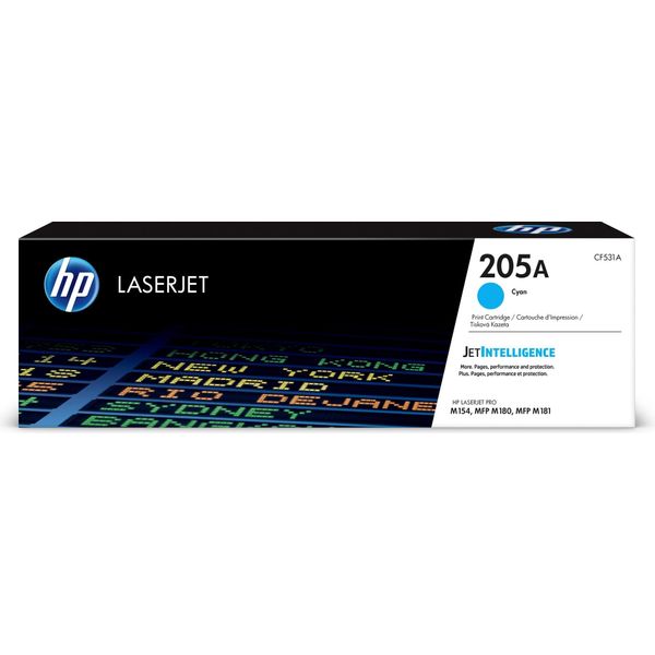 Hp 205A Cyan Original Laserjet Toner Cartridge (900 Pages)-image