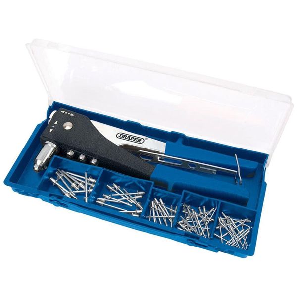 Draper Tools Pinze Per Rivettare A 2 Vie Blu 27848-image