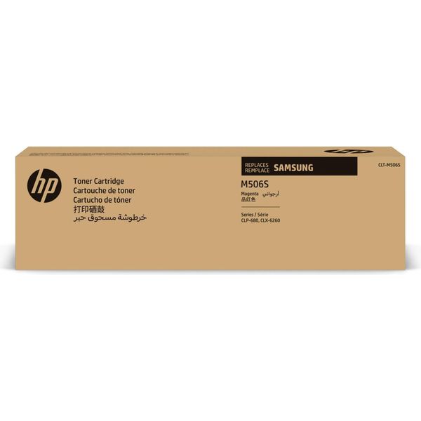 Samsung CLT-M506S Magenta Original Toner Cartridge Cartuccia Toner 1 Pz-image