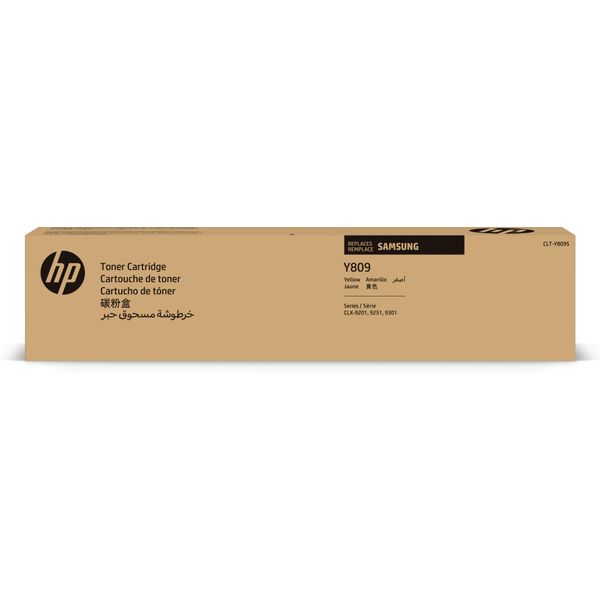 Samsung CLT-Y809S Yellow Original Toner Cartridge Cartuccia Toner 1 Pz-image