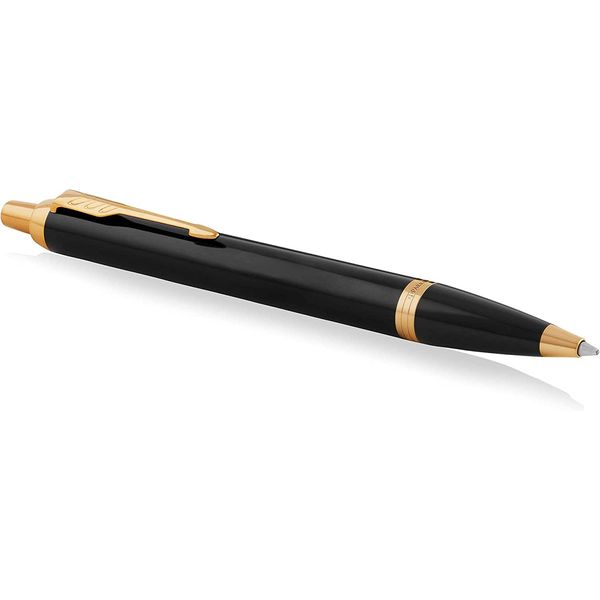 Parker Biro Retrattile Im Lacca Nera G.C.-image