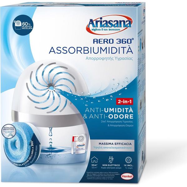 Ariasana 1891169 Assorbitore Di Umidità Domestico E Ricarica Per Assorbitore Assorbitore (Unità) Assorbiumidità E Odori-image