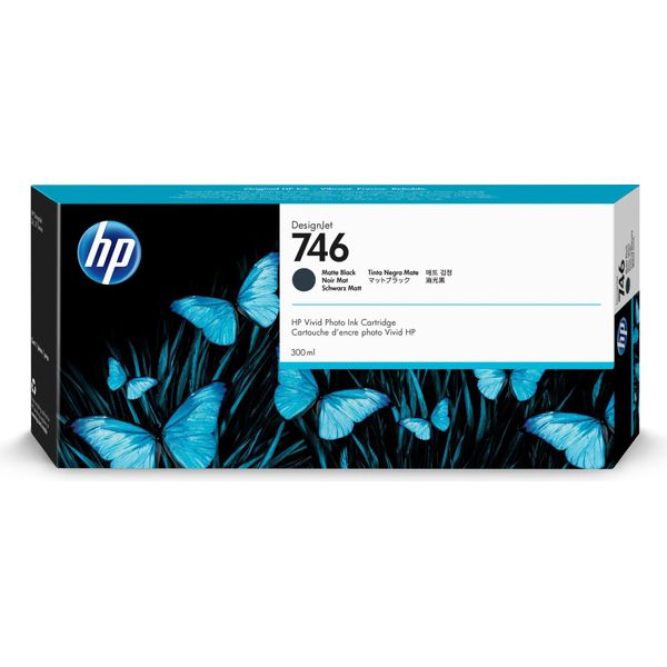 Hp 746 - 300 Ml - Nero Opaco - Originale - Designjet-image