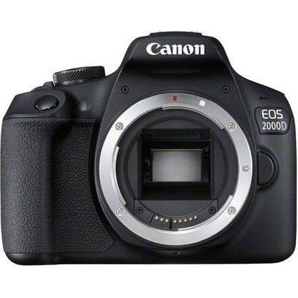 Canon Eos 2000D Bk Body EU26 Corpo Della Fotocamera Slr 24,1 Mp Cmos 6000 X 4000 Pixel Nero-image