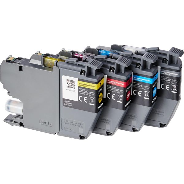 Brother LC3213 Value Pack - Confezione Da 4 - Nero, Giallo, Ciano, Magenta - Originale - Cartuccia D'inchiostro - Per Brother DCP-J772DW, DCP-J774DW, MFC-J890DN, MFC-J890DW, MFC-J890DWN, MFC-J895DW-image