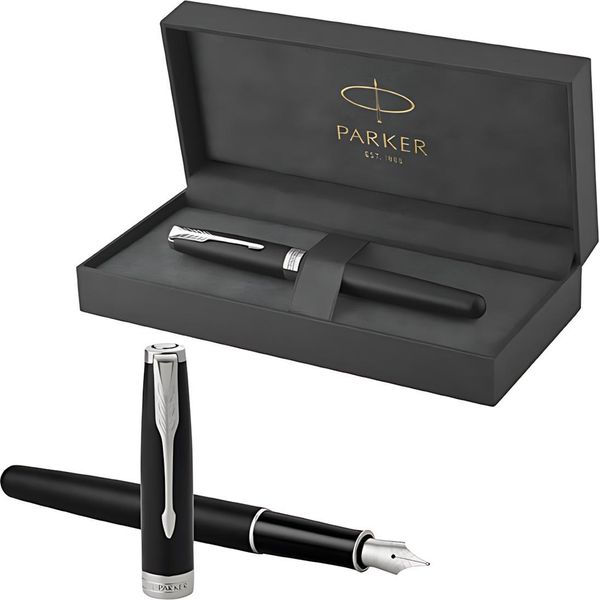 Parker Sonnet Penna Stilografica Sistema Di Riempimento Della Cartuccia Nero 1 Pz-image