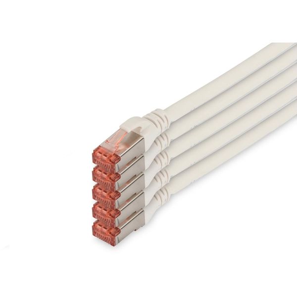 Digitus Professional - Cavo Patch - Da RJ-45 (M) A RJ-45 (M) - 10,0 M - Sftp, Pimf - Cat 6 - Ieee 802.3 - Senza Alogeni, G-image