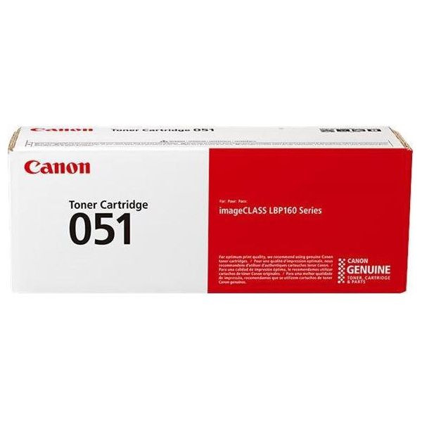 Canon Toner Crg 051 čErný Pro Lbp162Dw, Mf269Dw, Mf267Dw, Mf264Dw (1700 Str.)-image