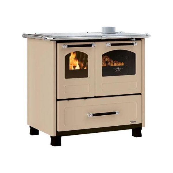 La Nordica Family 4,5 Interno Caminetto Freestanding A Legna Caramello-image