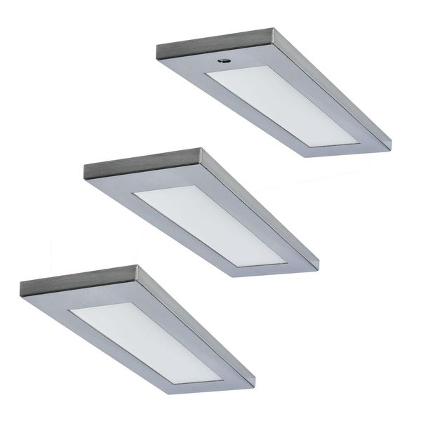 Lampada Sottopensile Led Mona 3X4 W, Lampada Da Cucina Con Interruttore A Sensore-image