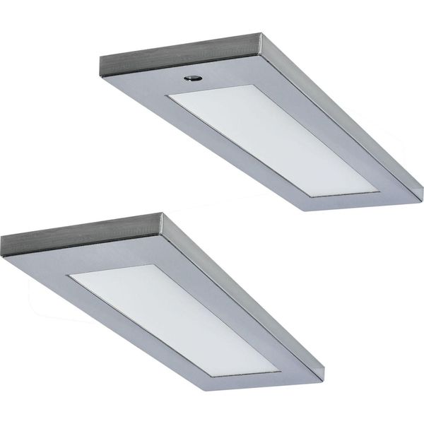Lampada Sottopensile Led Mona 2X4 W, Lampada Da Cucina Con Interruttore A Sensore-image