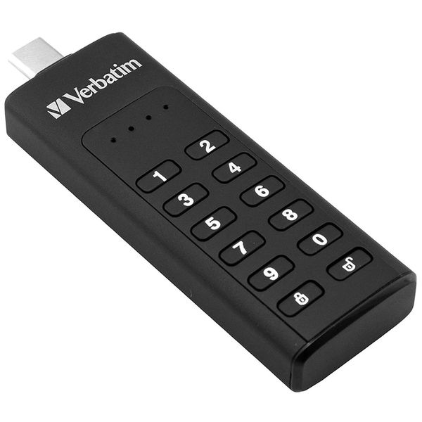 Verbatim 49431 Verbatim Keypad Secure 64GB Usb 3.1 Gen 1 USB-C-image