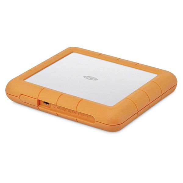 Lacie Rugged Raid Shuttle - 8000 Gb - Usb Type-C - 3.2 Gen 1 (3.1 Gen 1) - 1000 Mb/S - Protezione Con Password - Arancione-image