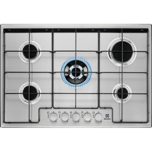 Electrolux EGS7534X Piano Cottura Gas 5 Fuochi Gas Acciaio Inox-image