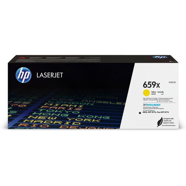 Hp Laserjet Cartuccia Toner Giallo Originale 659X Ad Alta Capacita'-image