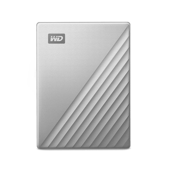 Western Digital My Passport Ultra For Mac Disco Rigido Esterno 5 Tb Usb Tipo-C 3.2 Gen 1 Argento-image