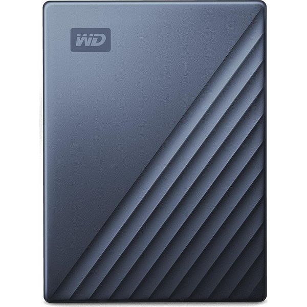 Western Digital My Passport Ultra Disco Rigido Esterno 5 Tb Usb Tipo-C 3.2 Gen 1 Blu-image