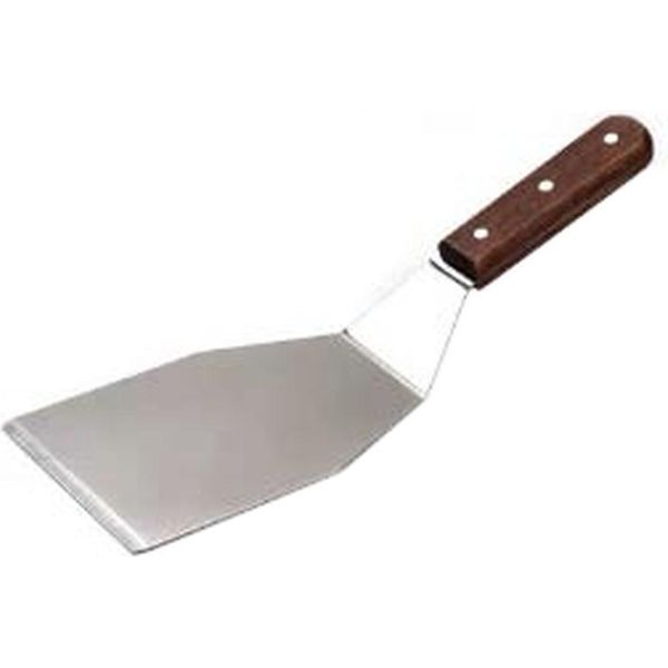 Spatola In Acciaio Inox Con Manico In Plastica 31 Cm-image
