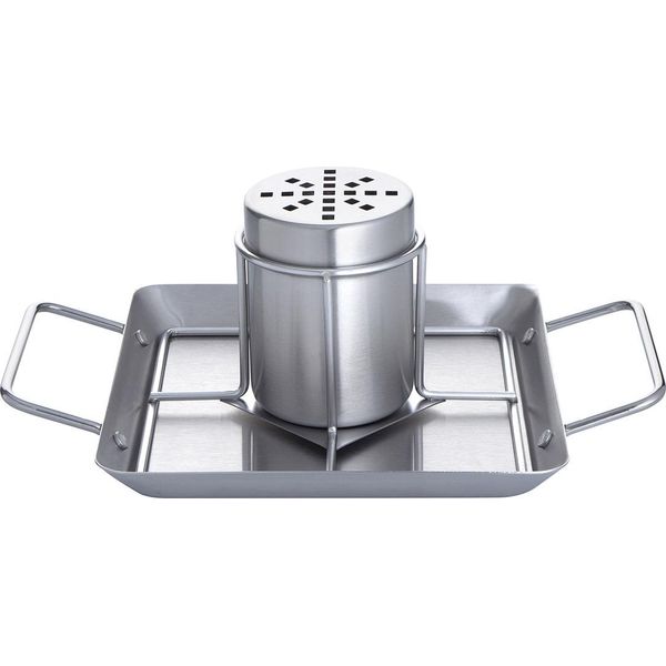 Allgrill Portapollo Per Barbecue In Acciaio Inox Con Lattina 27 X 18,5 X 2,5 Cm Arrosto Per Pollo-image