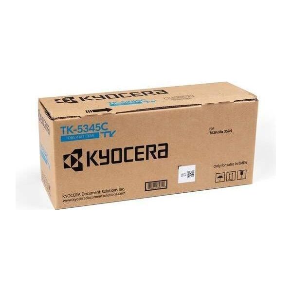 Kyocera TK-5345C Cartuccia Toner 1 Pz Originale Ciano-image