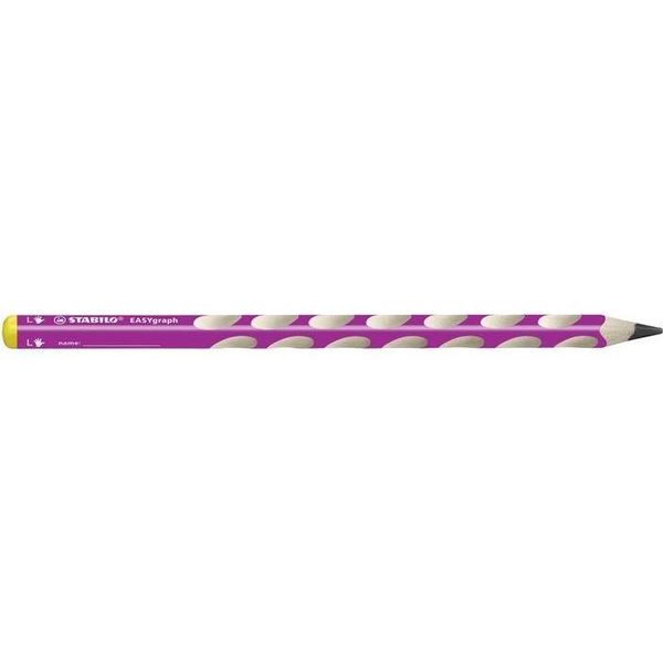 Stabilo 321/01-HB-6 Stabilo Easygraph Matite Per Mancini Hb Rosa , 6 Pezzi.-image