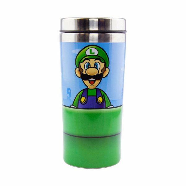 Paladone Super Mario Warp Pipe 450 Ml Multicolore Acciaio Inossidabile-image