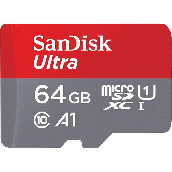 Sandisk SDSQUA4-064G-GN6MA Sandisk Ultra Microsdxc A1 64GB 120Mb/S Adapt.Sdsqua4-064G-Gn6Ma-image