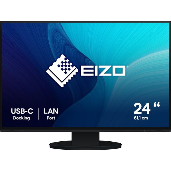 Eizo Flexscan EV2495-BK - 61,2 Cm (24.1") - 1920 X 1200 Pixel - Wuxga - Led - 5 Ms - Nero"-image