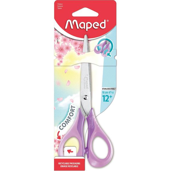 Maped 486214 Forbici Maped Sensoft 3D Colori Pastello, A Punta, Lunghezza: 160 Mm-image