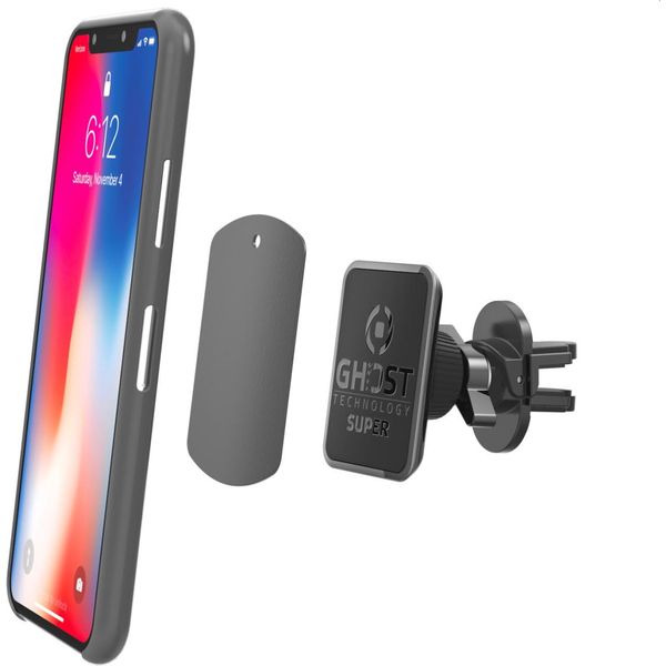 Celly Ghost Super Plus Supporto Passivo Telefono Cellulare/Smartphone Nero-image