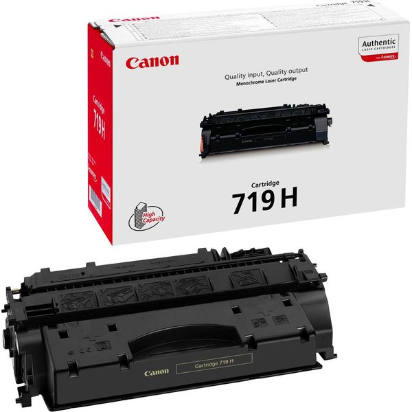 Canon 719 H - Alta Resa - Nero - Originale - Cartuccia Di Toner - Per I-Sensys LBP251, LBP252, LBP253, LBP6310, MF411, MF416, MF418, MF419, MF6140, MF6180-image