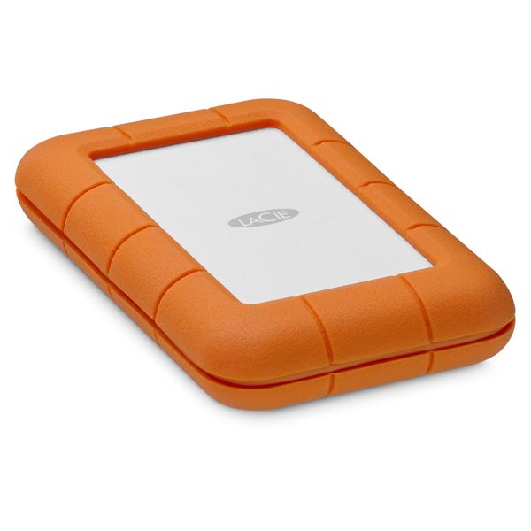 Lacie Rugged Secure STFR2000403 - Disco Rigido - Crittografato - 2 Tb - Esterno (Portatile) - Usb 3.1 Gen 1 / Thunderbolt 3-image
